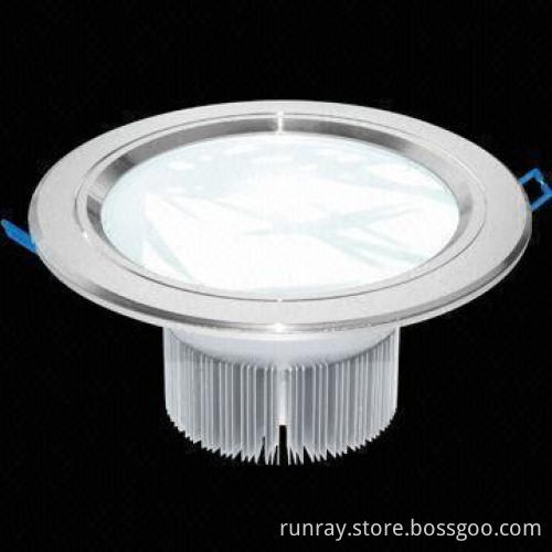 LED Downlight with Aluminum/PMMA Body, 180 Degrees Viewing Angle and 50,000-hour Lifespan CE Marks